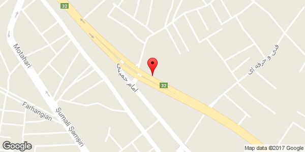 موقعیت آهن فروشی بابایی روی نقشه