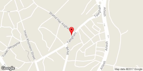 موقعیت فروشگاه مقبولی روی نقشه