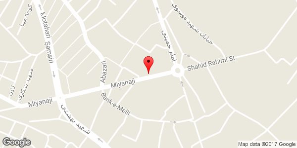 موقعیت دفتر وکالت و موسسه حقوقی داورنیا و باقرلوئی روی نقشه