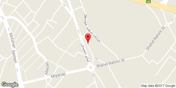 موقعیت حسینیه قمر بنی هاشم روی نقشه