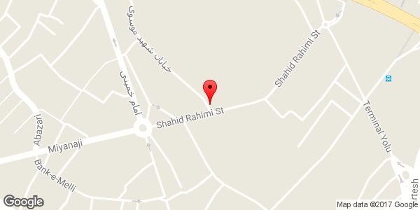 موقعیت گل فروشی بیتا روی نقشه