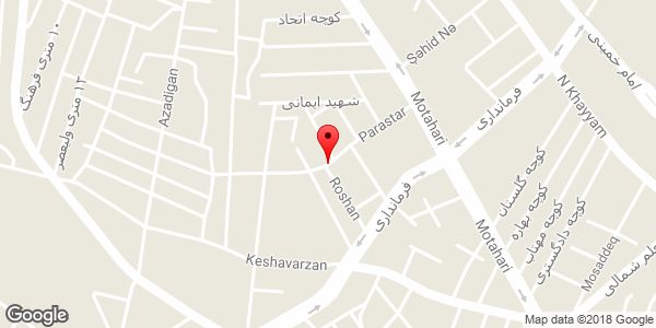 موقعیت خیابان پرستار روی نقشه