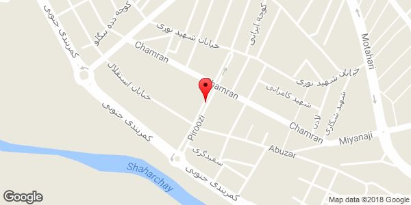 موقعیت خیابان پیروزی شمالی روی نقشه