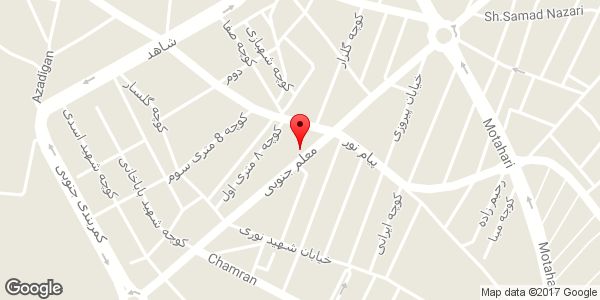موقعیت کابینت سازی محمدزاده روی نقشه