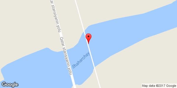 موقعیت پل تاریخی قارلانقو روی نقشه