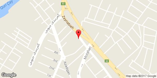 موقعیت لنت کوبی کامران روی نقشه