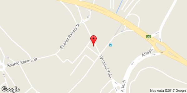 موقعیت رینگ اسپورت و لاستیک بهزاد روی نقشه