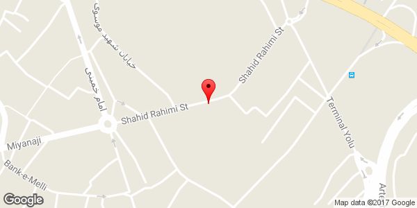 موقعیت میوه فروشی روی نقشه