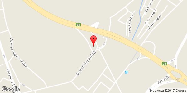 موقعیت سیم پیچی سرچمی روی نقشه