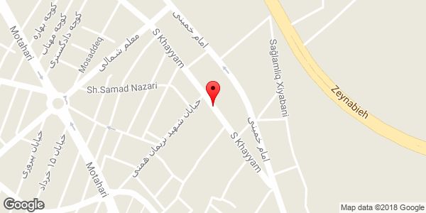 موقعیت خیابان اسدی روی نقشه