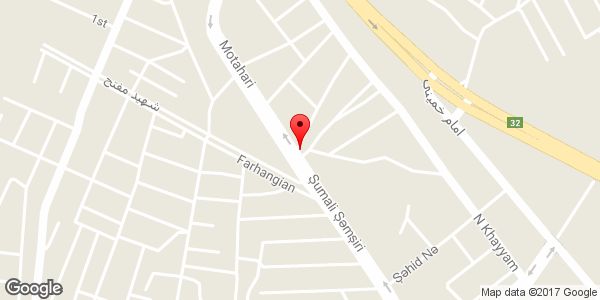 موقعیت دوچرخه خوش رکاب قربانی روی نقشه