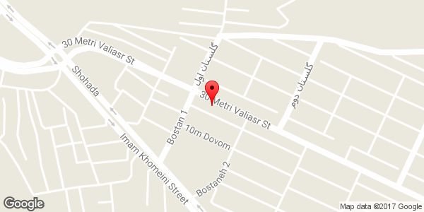 موقعیت خیاطی درسا روی نقشه