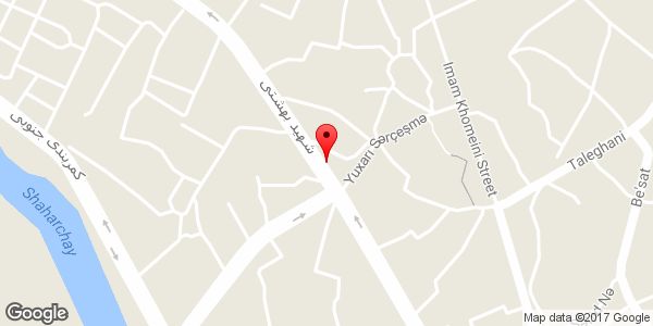 موقعیت سالن پیرایش روی نقشه