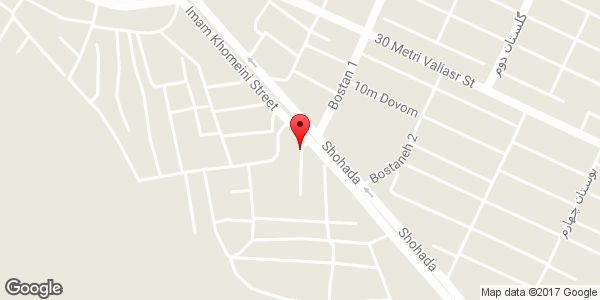 موقعیت عاملیت رسمی قطعات و لوازم یدکی شرکت تراکتور سازی اسلامی روی نقشه