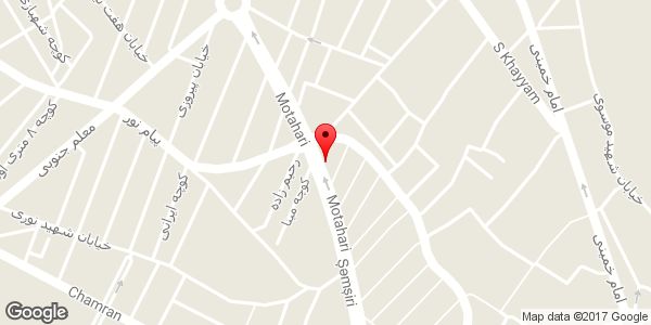 موقعیت آرایشگاه گلچین روی نقشه