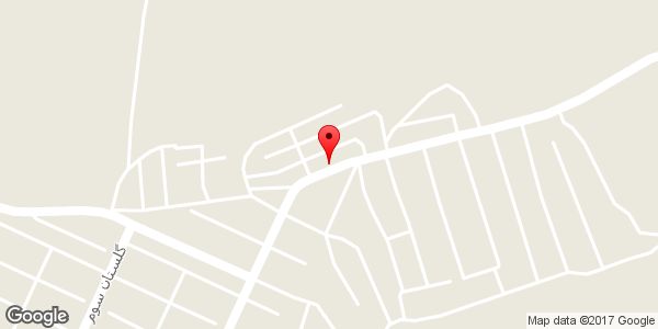 موقعیت فروشگاه تاسیسات روی نقشه