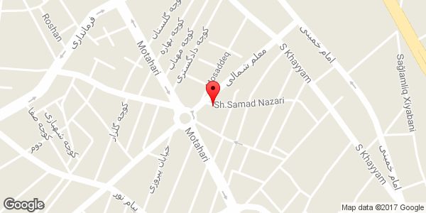 موقعیت دفتر مشاوره و خدمات روانشناختی امیررضا رسام روی نقشه