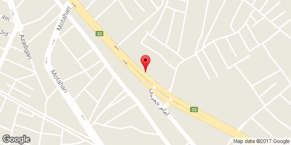 موقعیت لوازم یدکی کارون روی نقشه