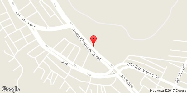 موقعیت کمک فنر سازی و جلوبندی سجاد روی نقشه