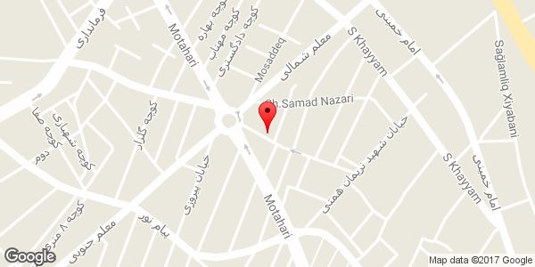 موقعیت فروشگاه لوازم خانگی روی نقشه