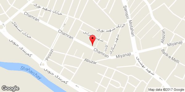 موقعیت خواربار فروشی روی نقشه