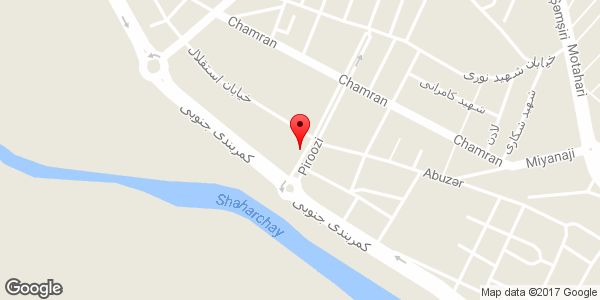 موقعیت ارکستر آرین روی نقشه