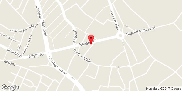 موقعیت کالای پزشکی حکیم روی نقشه