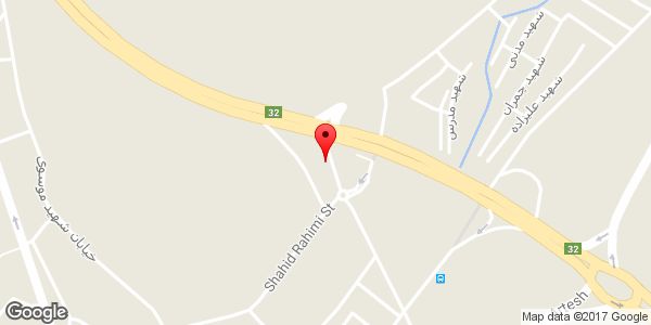 موقعیت اسپورت لوکس امیر روی نقشه