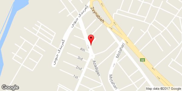 موقعیت اداره کل آزمایشگاه فنی و مکانیک خاک روی نقشه