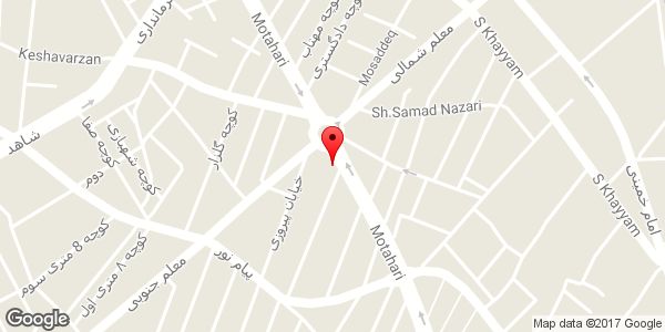 موقعیت باشگاه بدنسازی غزال (ویژه بانوان) روی نقشه