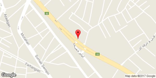 موقعیت صنایع سنگ فیروز روی نقشه