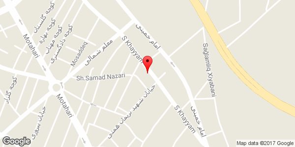 موقعیت سفره خانه روی نقشه