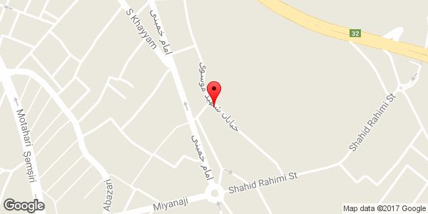 موقعیت سوپر مارکت ابراهیمی روی نقشه