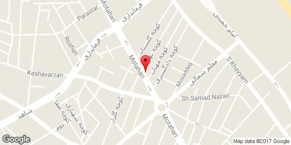 موقعیت بوتیک شهرام روی نقشه