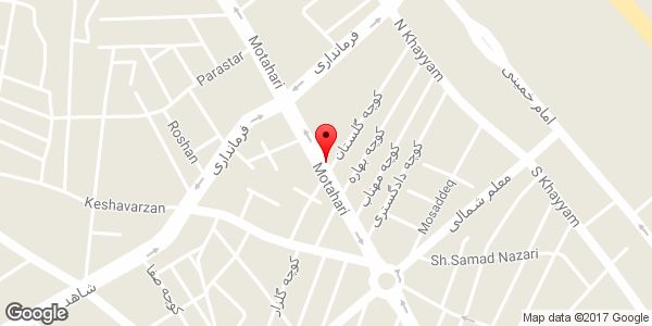 موقعیت لوازم آشپزخانه روی نقشه