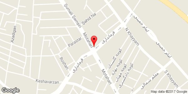 موقعیت سوپر فرضی پور روی نقشه