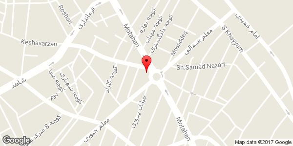 موقعیت سوپر گوشت صالحی روی نقشه