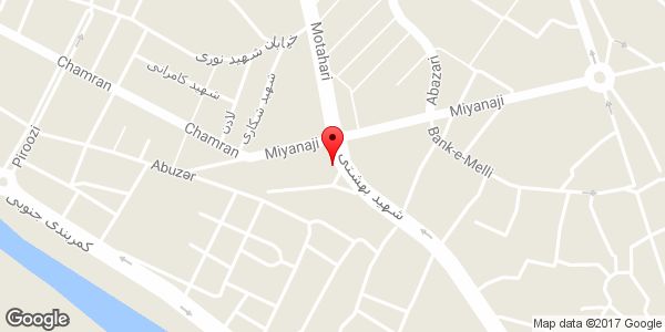 موقعیت بیمه ایران نمایندگی رسول زاده روی نقشه