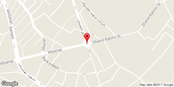 موقعیت میدان آزادی روی نقشه