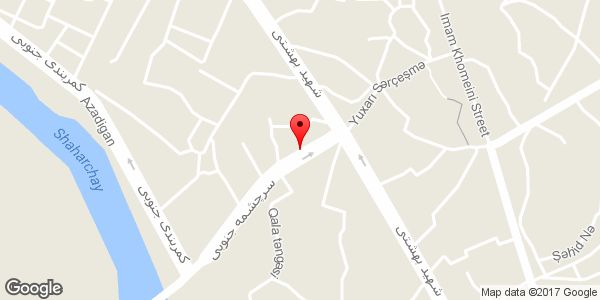 موقعیت سوپر لبنیات سلامت روی نقشه