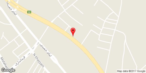 موقعیت درب و پنجره دوجداره امیر روی نقشه