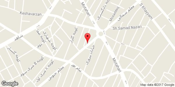 موقعیت آبسردکن روی نقشه