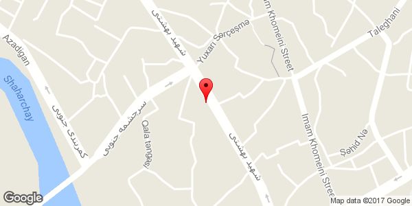 موقعیت دفتر نمایندگی روزنامه امین روی نقشه