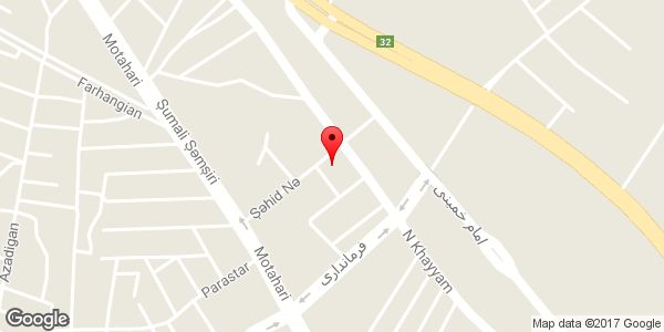 موقعیت خدمات فنی توحید روی نقشه