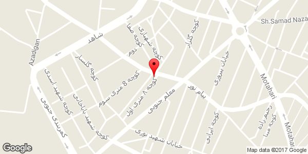 موقعیت مشاور املاک راد روی نقشه