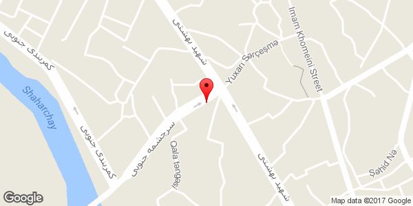 موقعیت سفره خانه روی نقشه