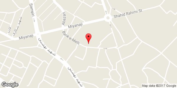 موقعیت دبستان ابتدایی پسرانه رضوی روی نقشه