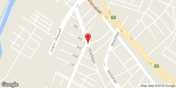 موقعیت میدان خانمحمدی روی نقشه