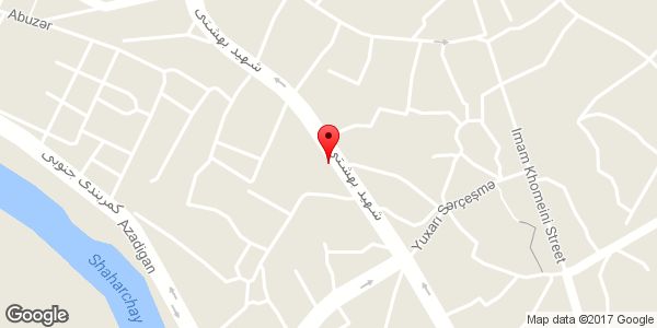 موقعیت بیمه دانا نمایندگی اصلانی روی نقشه