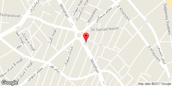 موقعیت لباس زیر یاس روی نقشه